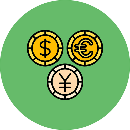 currencies Generic color lineal-color icono