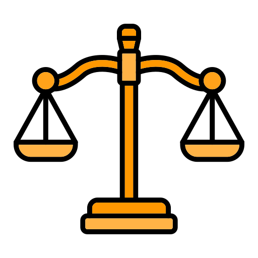 justicia Generic color lineal-color icono