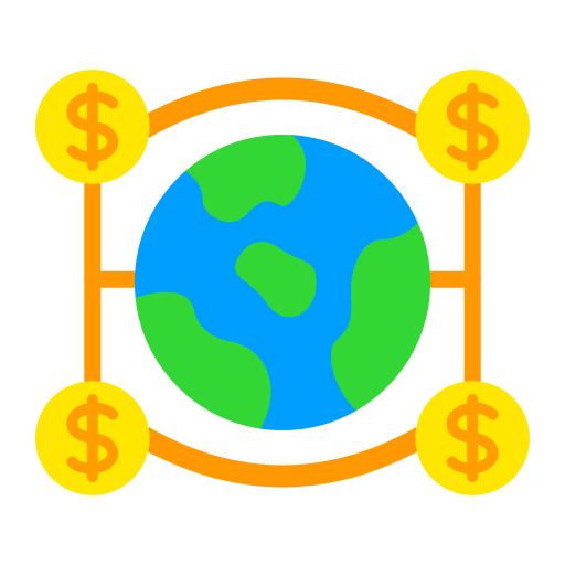 World Financial Generic color fill icon