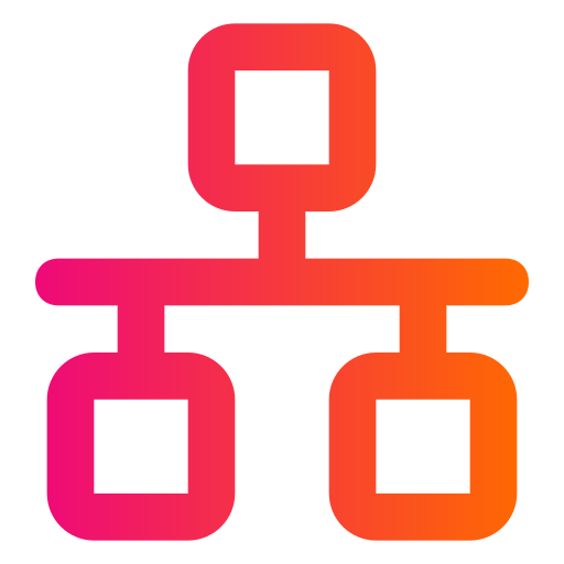 연결 Generic gradient outline icon