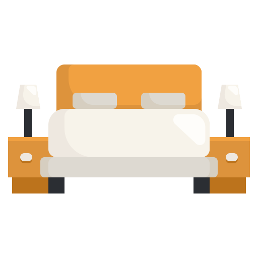 slaapkamer Generic Flat icoon