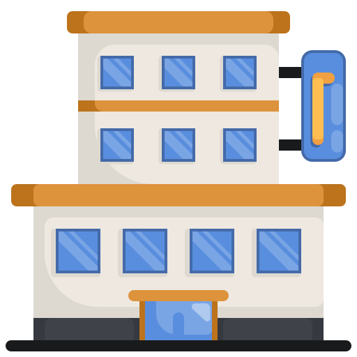 ホテル Generic Flat icon