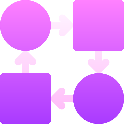 Рабочий процесс Basic Gradient Gradient иконка