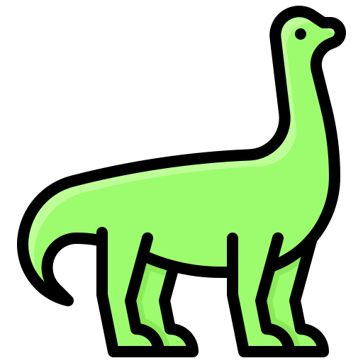 dinossauro Generic Outline Color Ícone