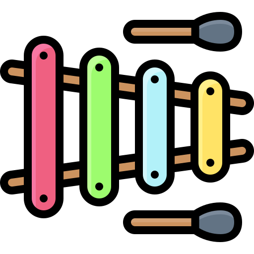 xylophon Generic Outline Color icon