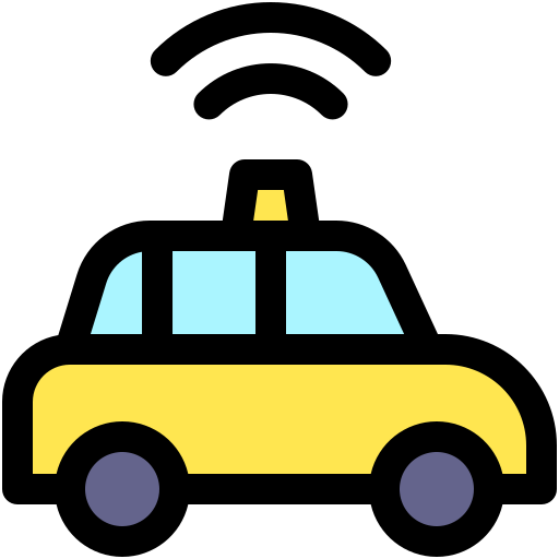 taxi Generic Outline Color icono