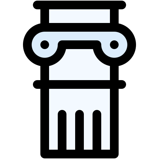säule Generic Outline Color icon
