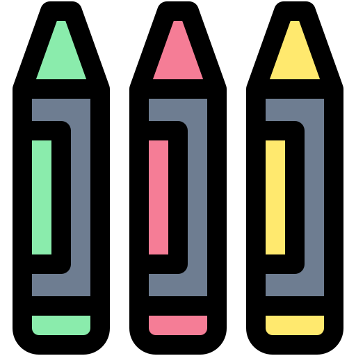 형광펜 Generic Outline Color icon