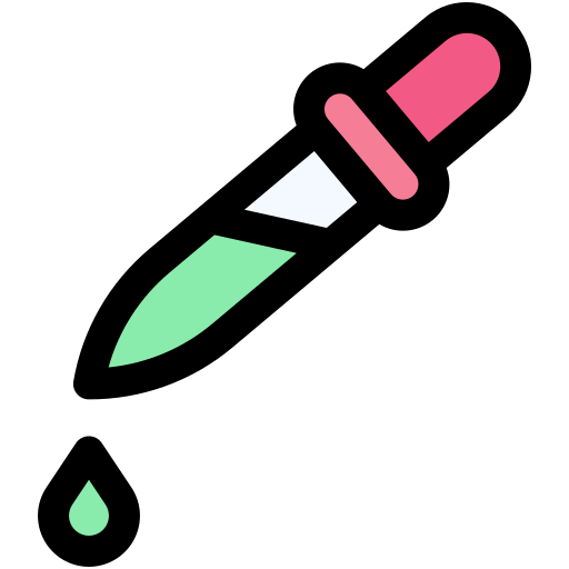 Dropper Generic Outline Color icon