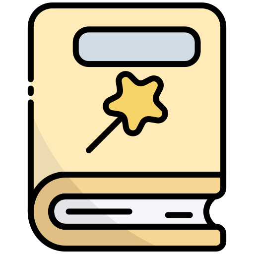 Magic book Generic color lineal-color icon