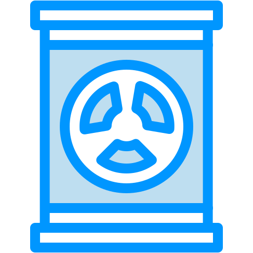 nucléaire Generic Blue Icône
