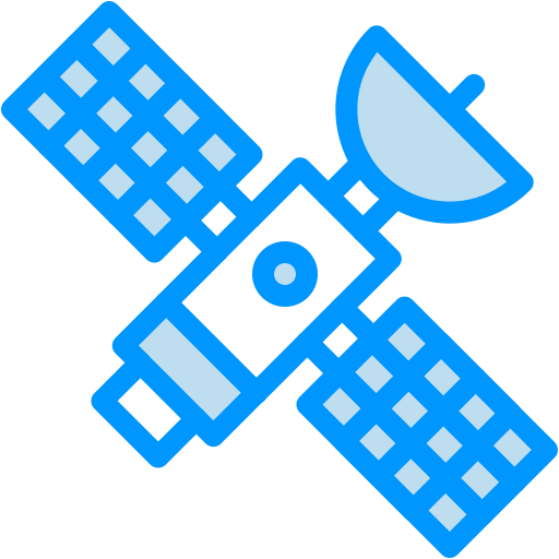 satélite Generic Blue icono