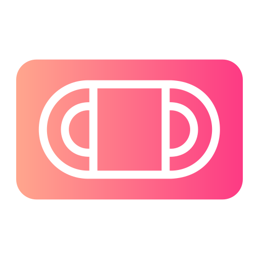 ビデオテープ Generic Flat Gradient icon