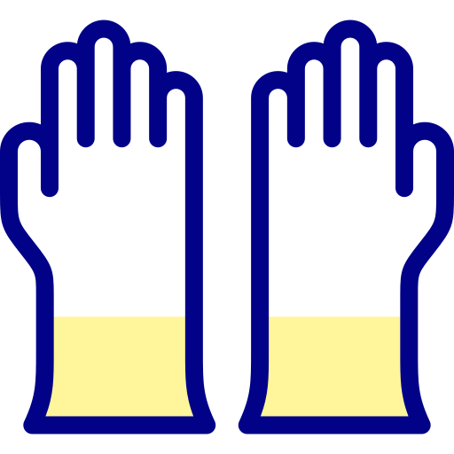 handschoenen Detailed Mixed Lineal color icoon
