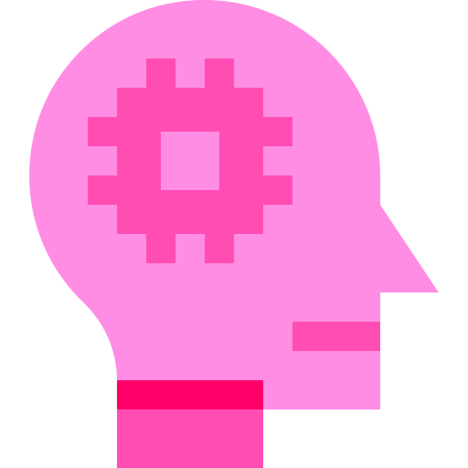 inteligencia artificial Basic Sheer Flat icono