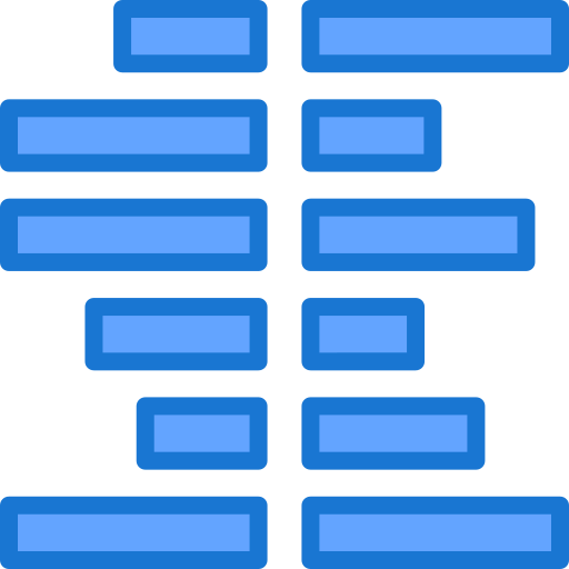 Gantt Chart Generic Blue icon