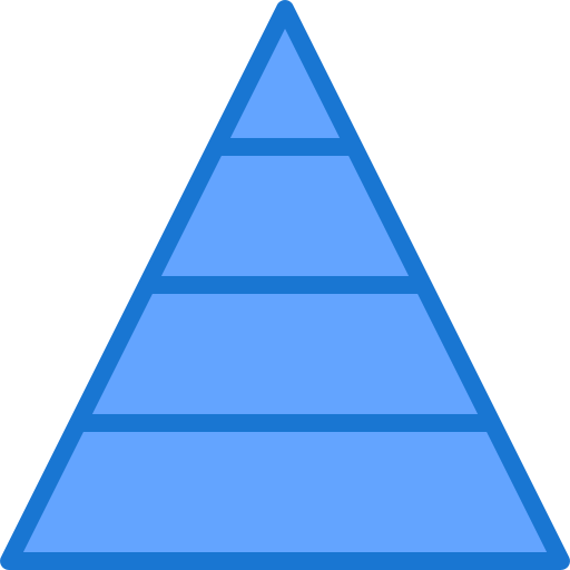 piramide Generic Blue icoon