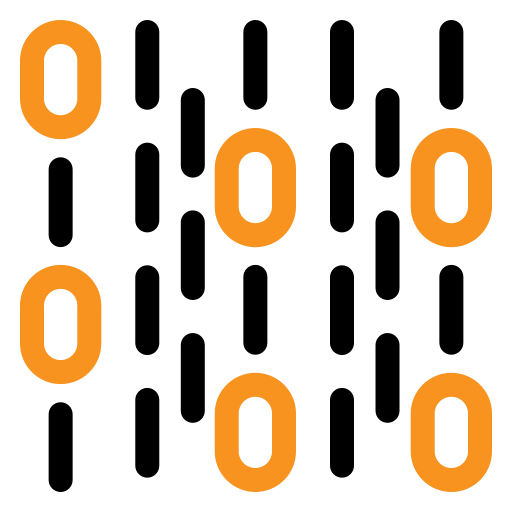 binaire Generic color outline Icône