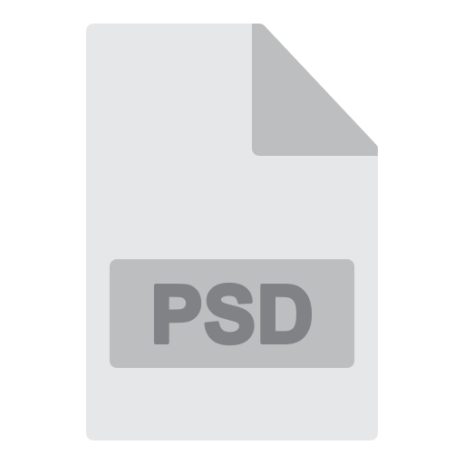 PSD File Generic color fill icon