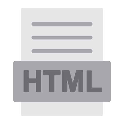 html 파일 Generic color fill icon