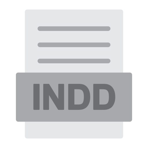 indd-datei Generic color fill icon