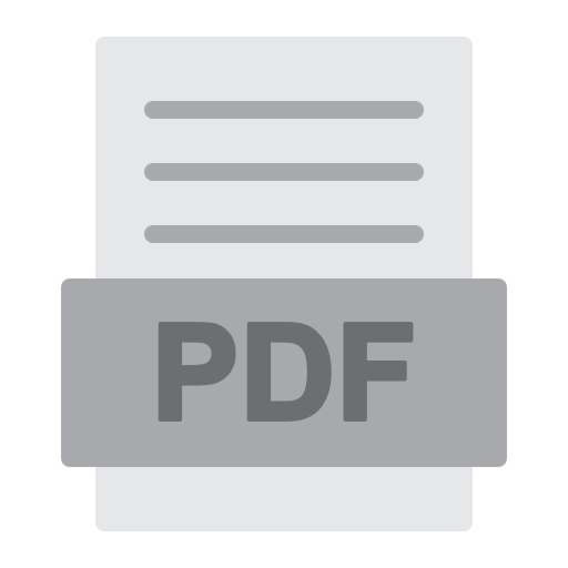 fichier pdf Generic color fill Icône