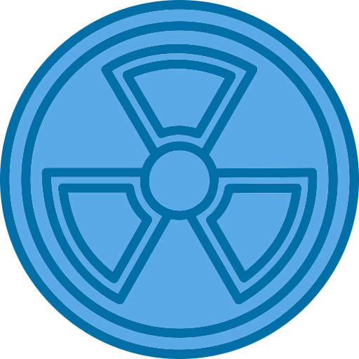 energia nucleare Generic Blue icona