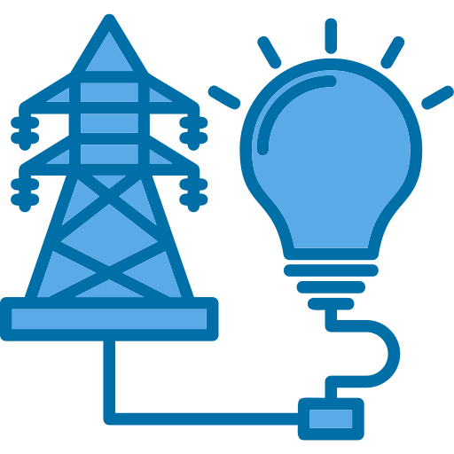 Электроэнергия Generic Blue иконка