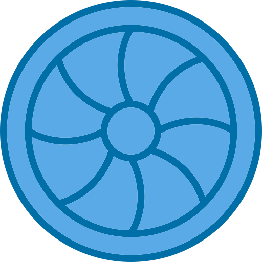 터빈 Generic Blue icon