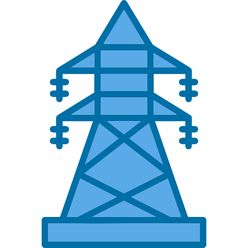 electricidad Generic Blue icono
