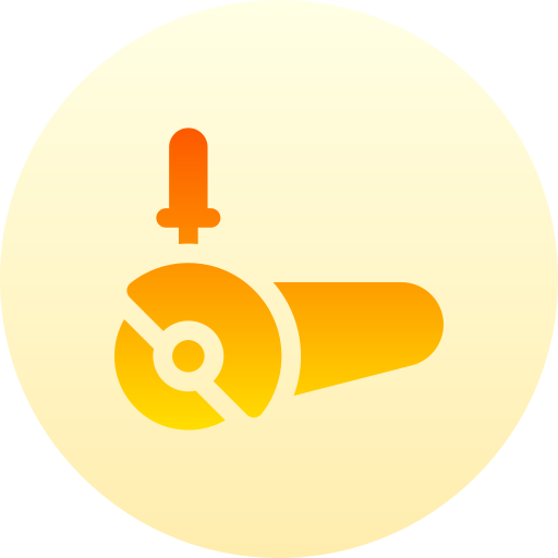 kreissäge Basic Gradient Circular icon