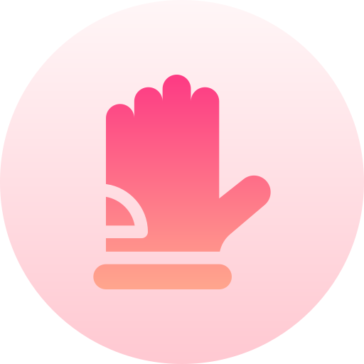 手袋 Basic Gradient Circular icon