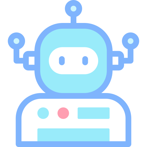ロボット Detailed color Lineal color icon