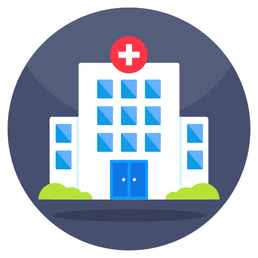 Hospital Generic Flat icon