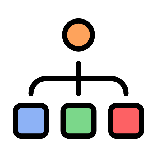 フローチャート Generic Outline Color icon