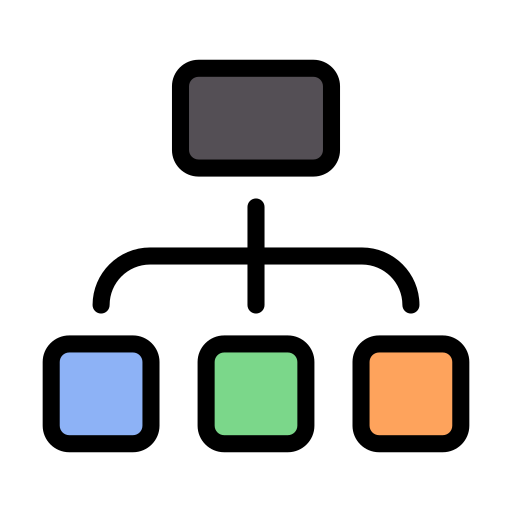 Diagram Generic Outline Color icon