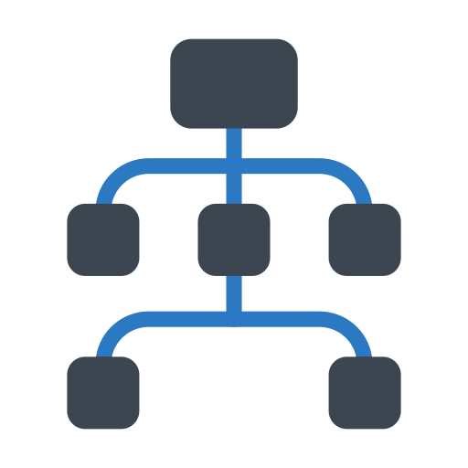infrastruktura Generic Blue ikona