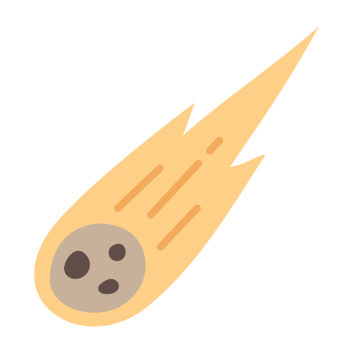 komeet Generic Flat icoon