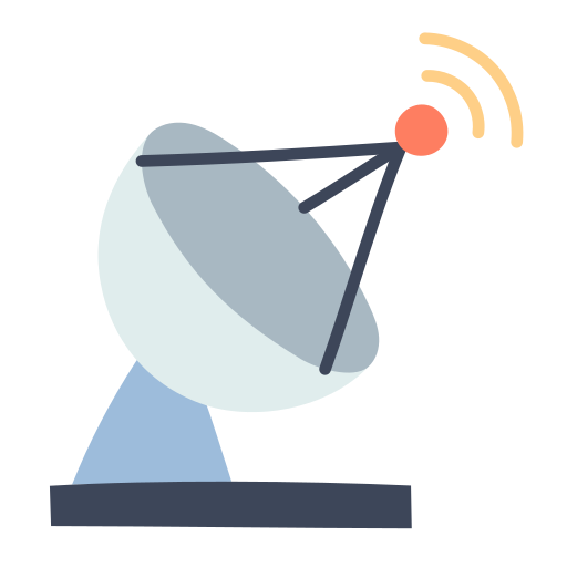 Satellite Dish Generic Flat icon