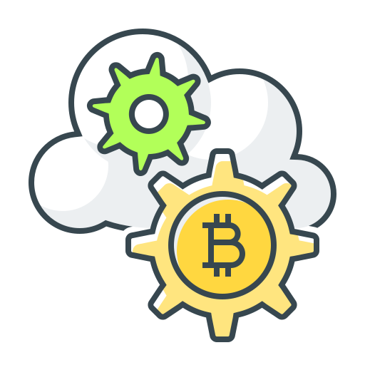 cloud mining Generic Outline Color icon