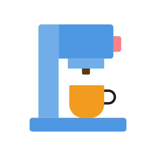 maszyna do kawy Generic color fill ikona