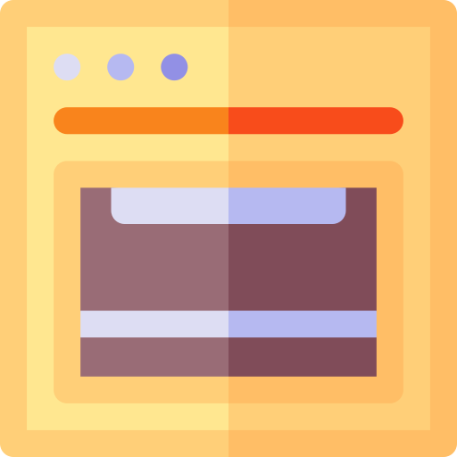 Oven Basic Rounded Flat icon