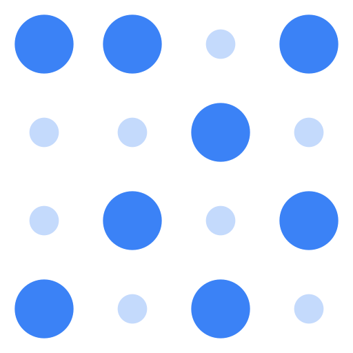 puntos Generic Blue icono
