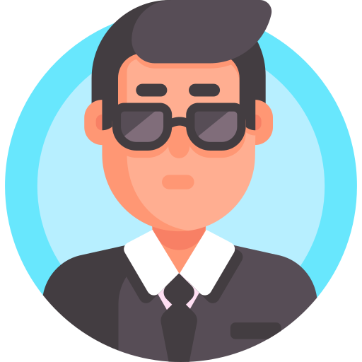 secret agent Detailed Flat Circular Flat icon