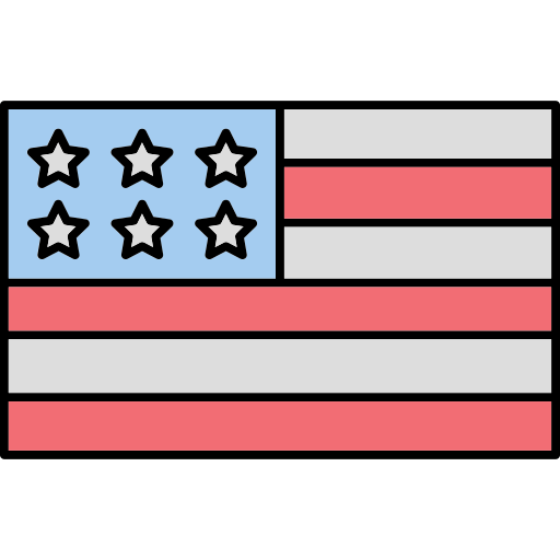 estados unidos Generic Outline Color icono