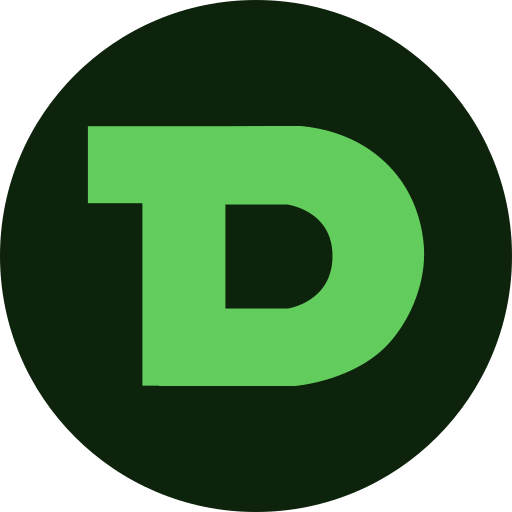 Letter D Generic color fill icon