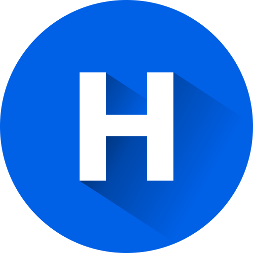 文字h Generic gradient fill icon