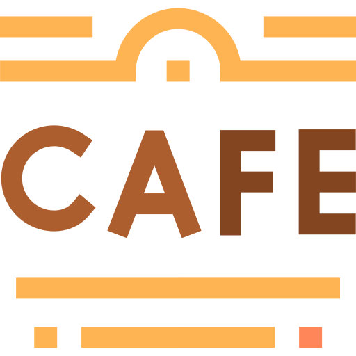 Кафе Basic Straight Flat иконка