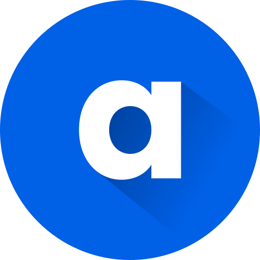 Letter A Generic gradient fill icon