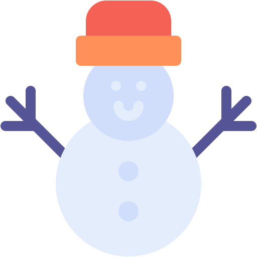 monigote de nieve Generic color fill icono